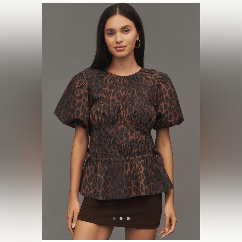 Damson Madder Hadley Short-Sleeve Blouse